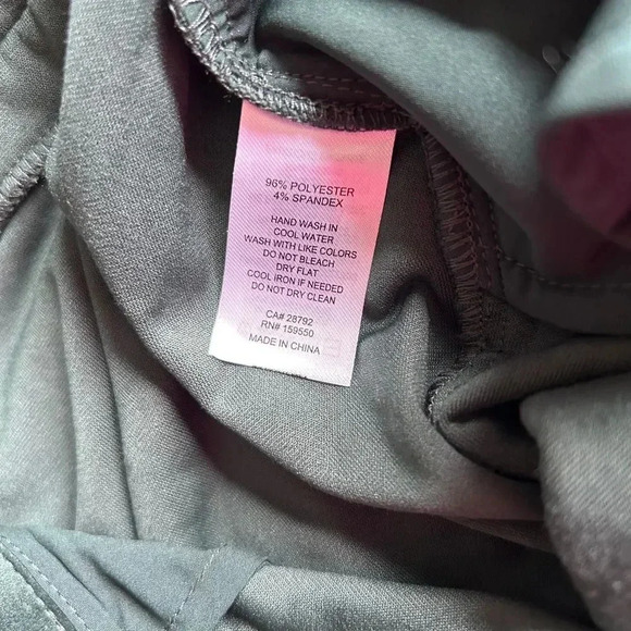 Maison d'Amélie Emerald Green Velvet Dress Pants Straight Leg Holiday Size 10 - Picture 7 of 7